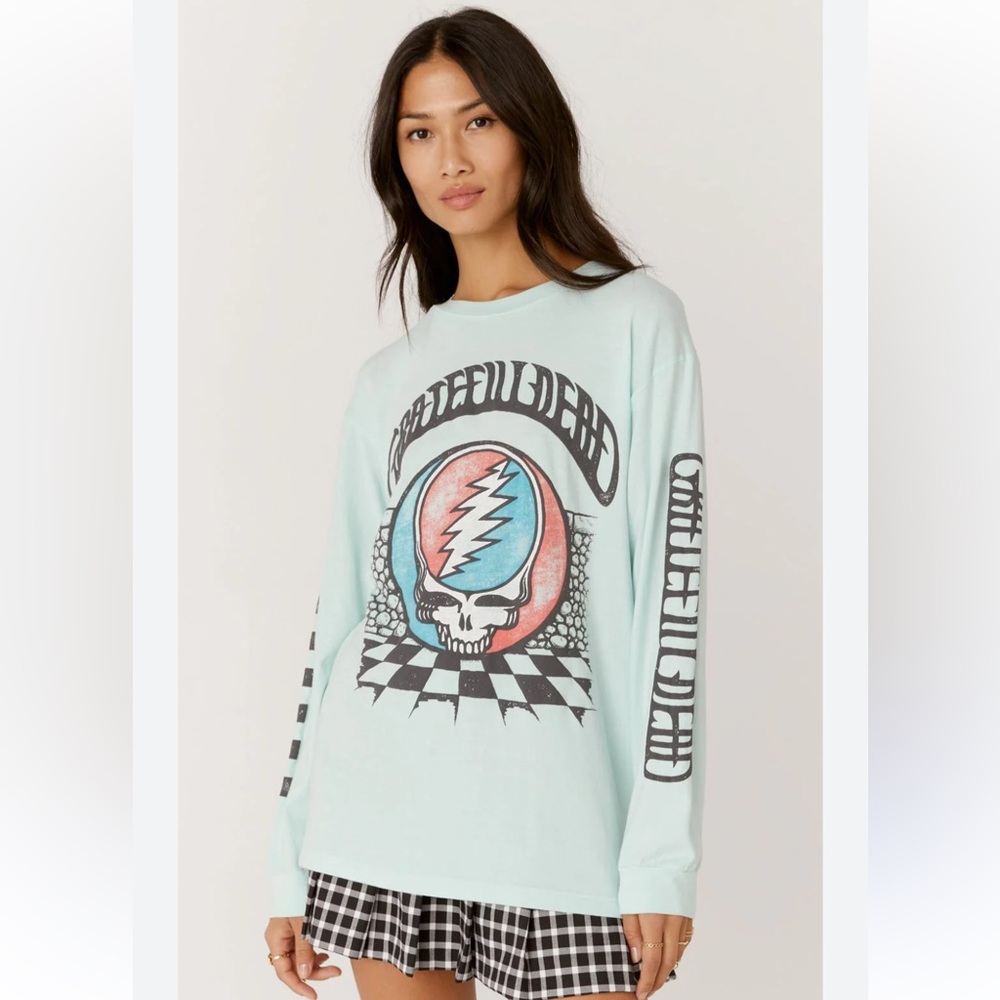 NWT Daydreamer Oversized Rock-n-Roll Graphic Tee